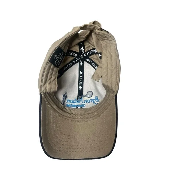 Antigua Byron Nelson EDS golf vintage signed hat Jeffrey Sluman Jason Bohn - Picture 6 of 8